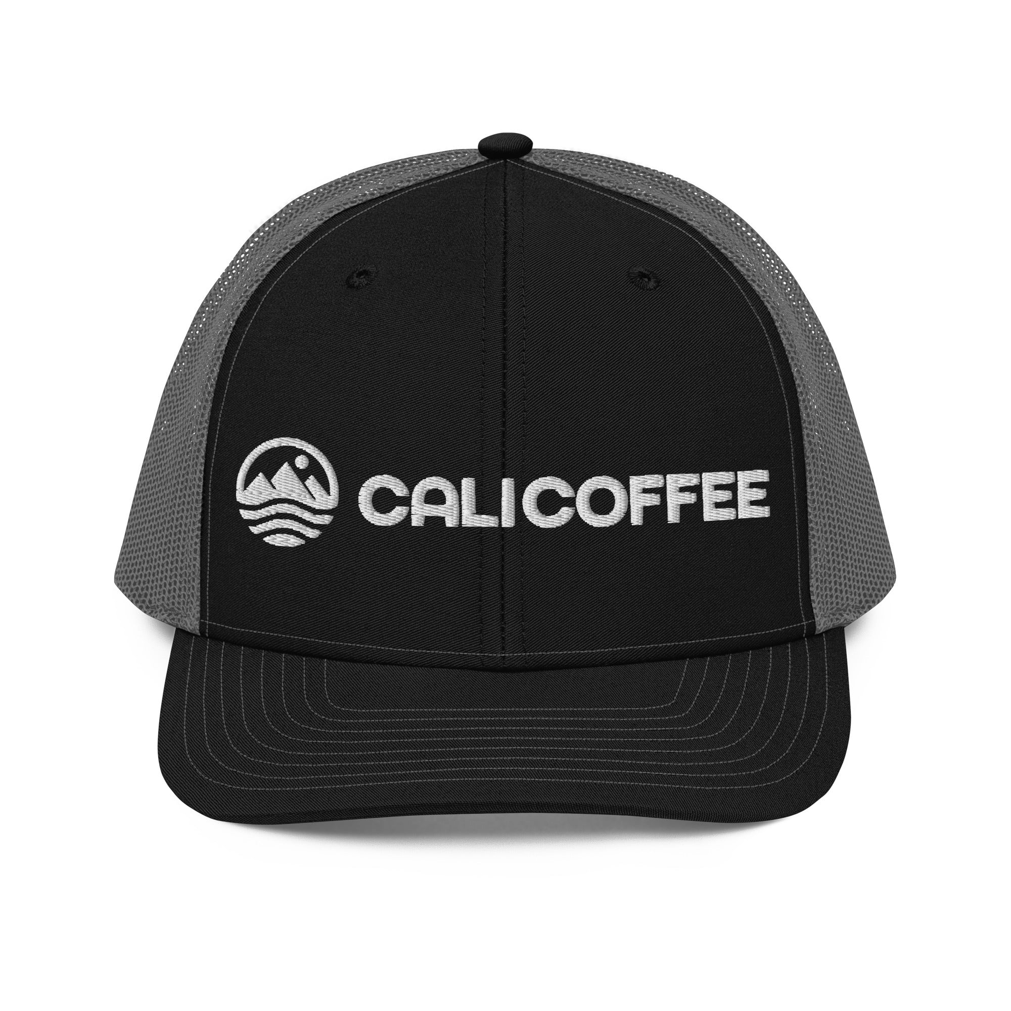 Cali Embroidered Mesh Trucker Cap