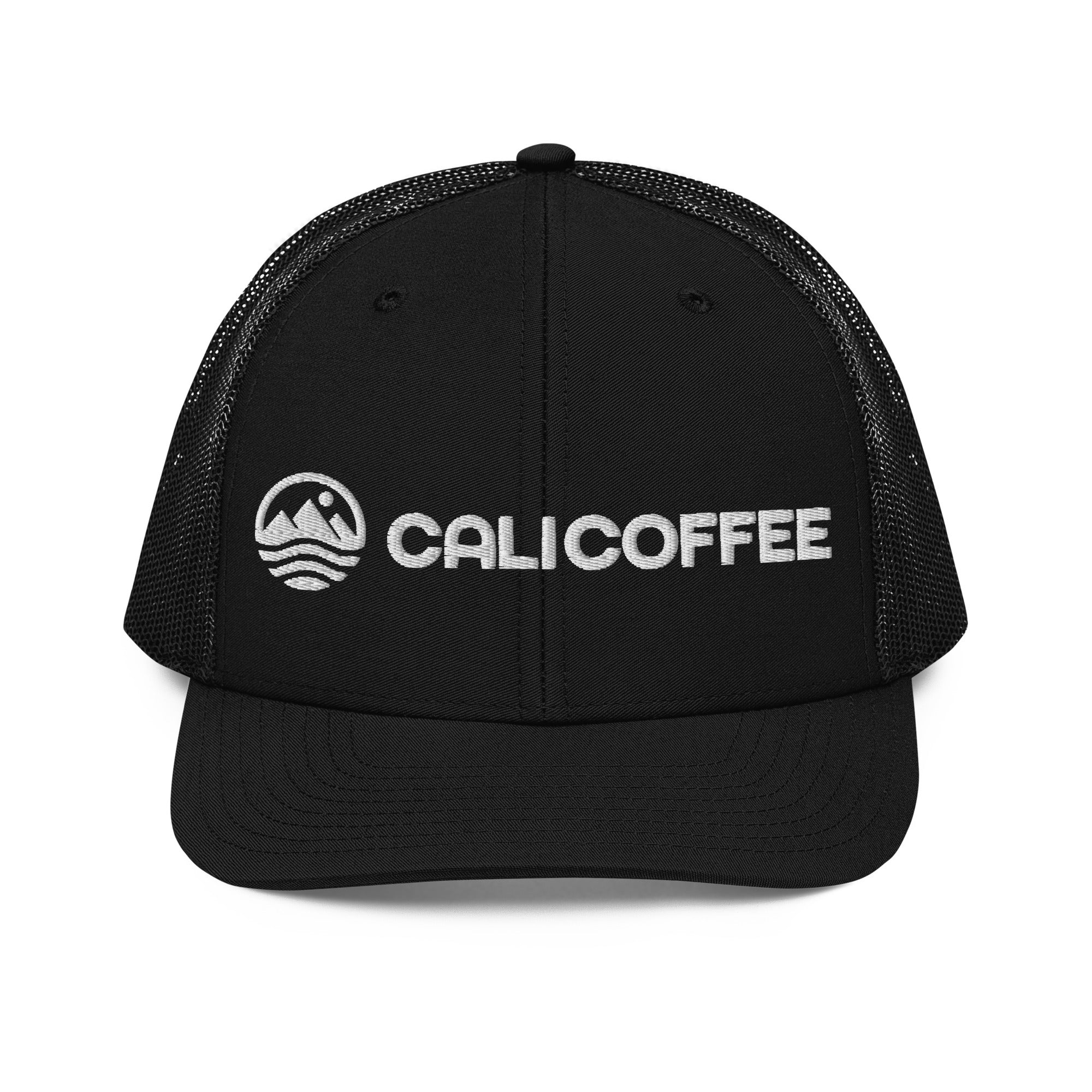 Cali Embroidered Mesh Trucker Cap