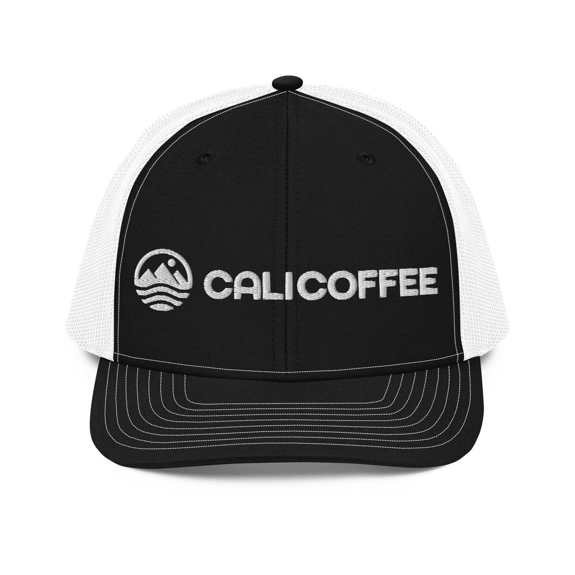 Cali Embroidered Mesh Trucker Cap