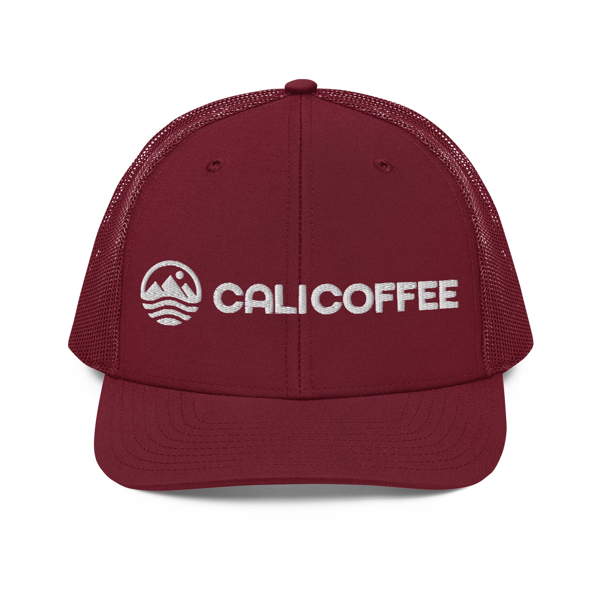 Cali Embroidered Mesh Trucker Cap