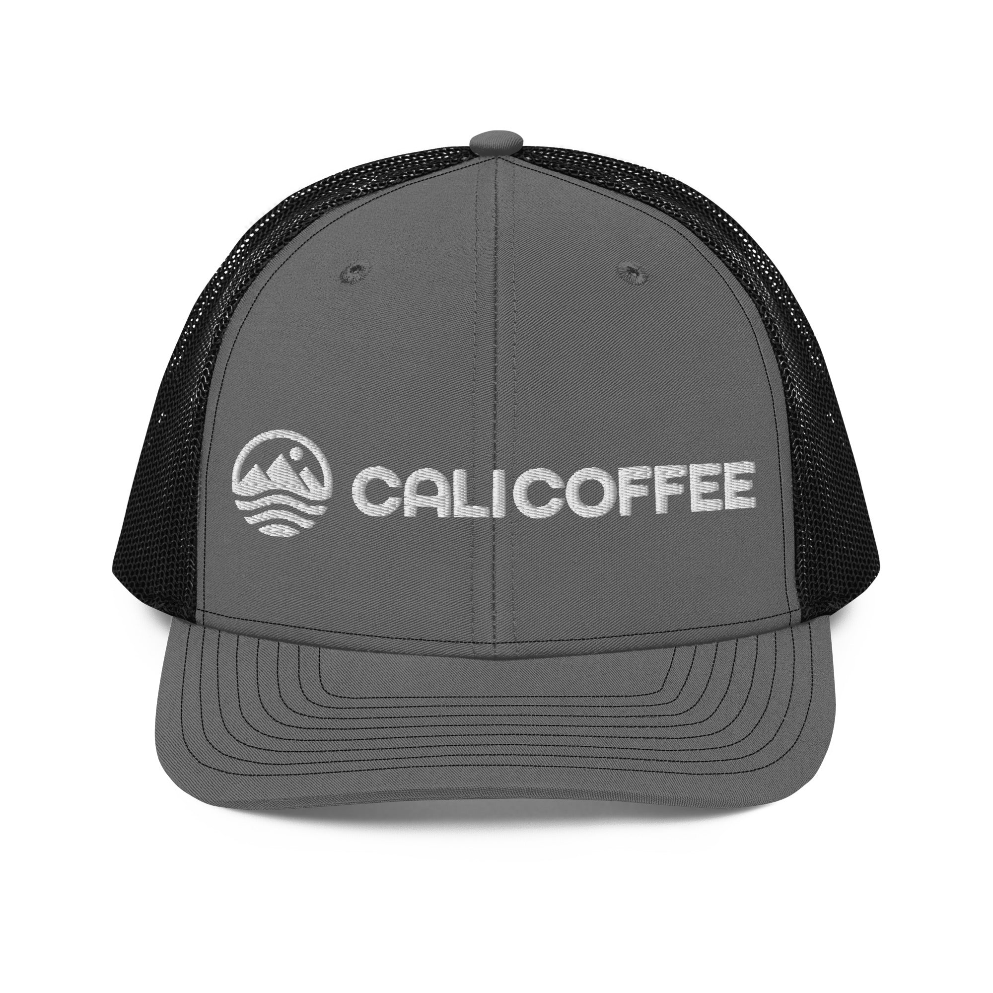 Cali Embroidered Mesh Trucker Cap