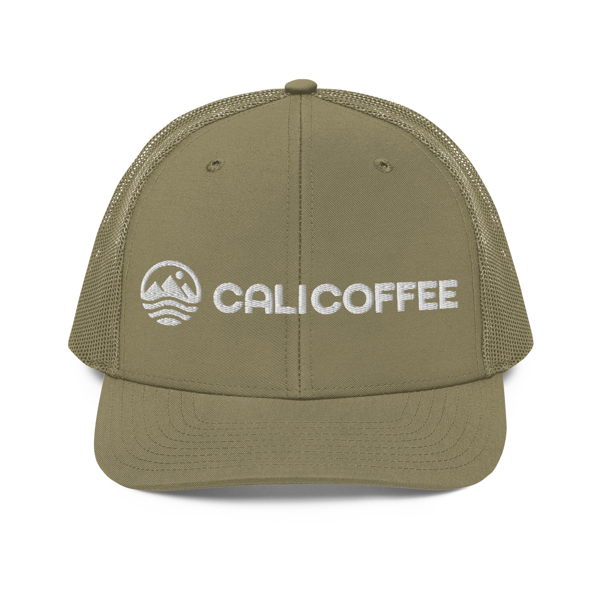 Cali Embroidered Mesh Trucker Cap