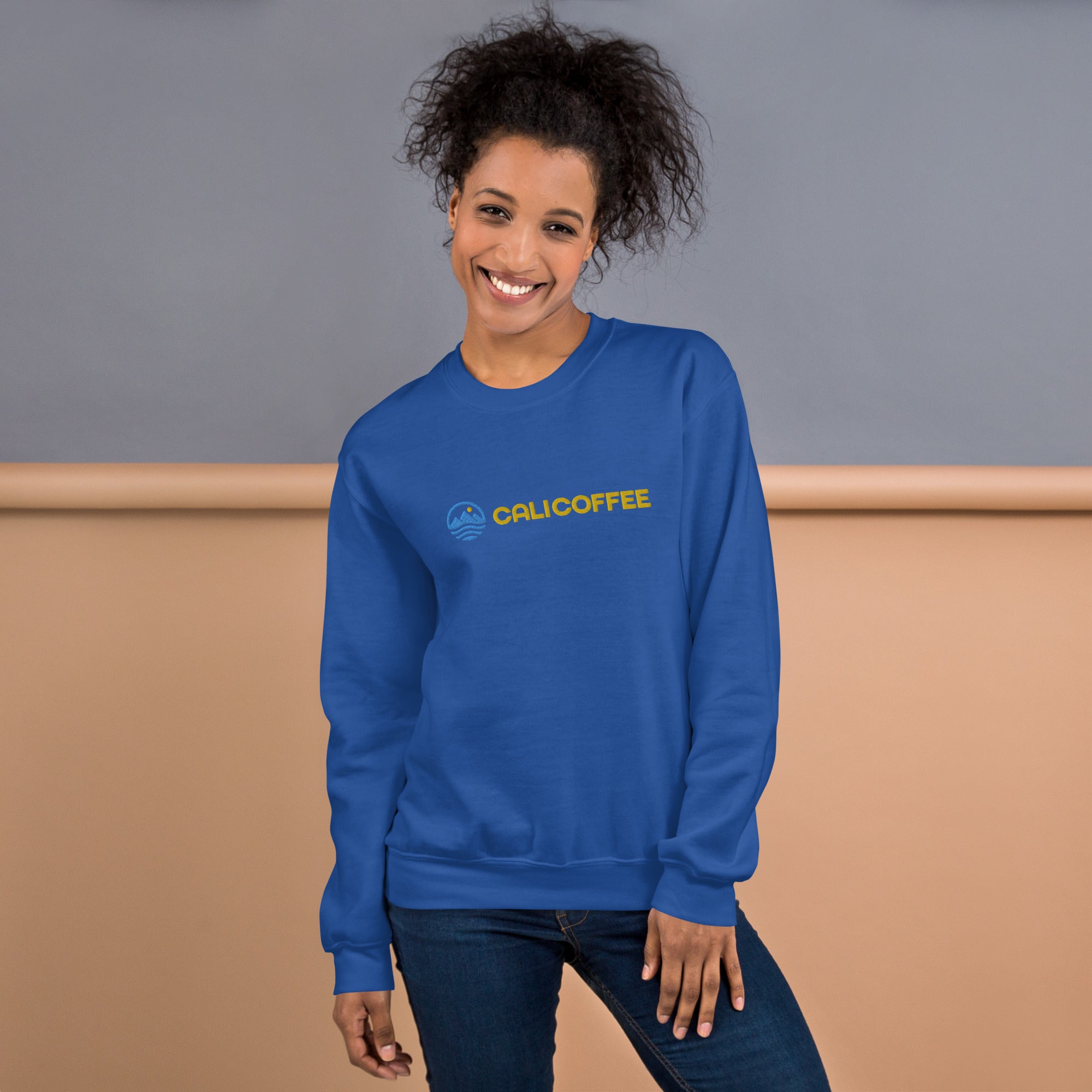 Embroidered Pullover Sweatshirt